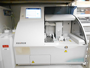 生化学自動分析装置フジドライケムNX500V